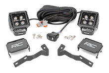 Load image into Gallery viewer, LED Light Kit | Ditch Mount | 2" Black Pair | Amber DRL | Toyota Tacoma (16-23)