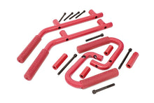 Load image into Gallery viewer, Grab Handles | Steel | FR &amp; RR | Red | Jeep Wrangler JK/Wrangler Unlimited (07-18)