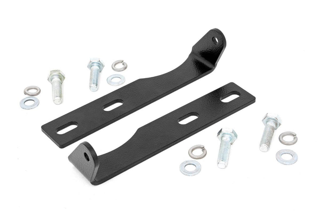 LED Light Kit | Bumper Mount | 20" Black Dual Row | Jeep Grand Cherokee WK2 (11-20)