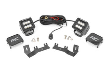 Load image into Gallery viewer, LED Ditch Light Kit | 2in Black Pair | Flood | Chevy/GMC 1500 (14-18 &amp; Classic)