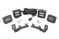 LED Ditch Light Kit | 2in Black Pair | Spot | Chevy/GMC 1500 (14-18 & Classic)