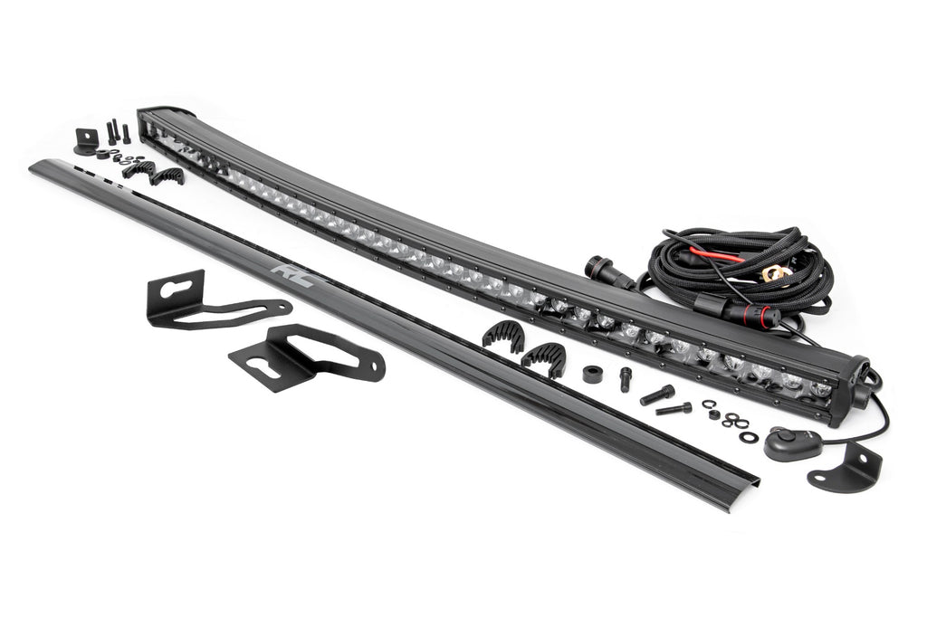 LED Light Kit | Roof Mount | 40" Black Single Row | Jeep Cherokee KL (14-23)