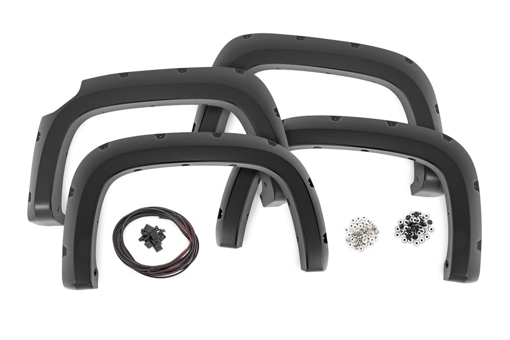 Pocket Fender Flares | GAZ Summit White | Chevy Colorado 2WD/4WD (2015-2022)