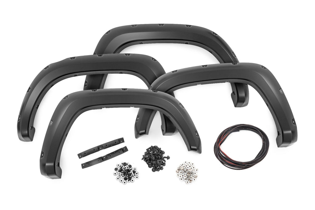 Pocket Fender Flares | 218 Midnight Black Metallic | Toyota Tacoma (16-23)