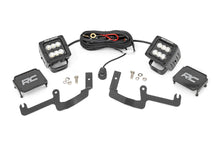 Load image into Gallery viewer, LED Light Kit | Ditch Mount | 2" Black Pair | Flood | Chevy Silverado 1500 (19-24)