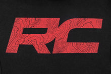 Load image into Gallery viewer, Rough Country Hoodie | RC Tread Sleeve | Black | SM