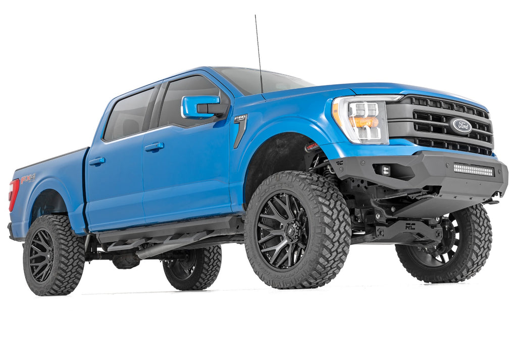 SR2 Adjustable Aluminum Steps | Crew Cab | Ford F-150/Lightning/F-250/F-350/Raptor (15-24)