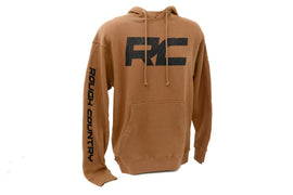 Rough Country Hoodie | RC Topographical Sleeve | Saddle | LG