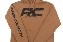 Load image into Gallery viewer, Rough Country Hoodie | RC Topographical Sleeve | Saddle | 3XL