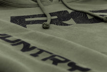 Load image into Gallery viewer, Rough Country Hoodie | RC Topographical Sleeve | Army Green | SM