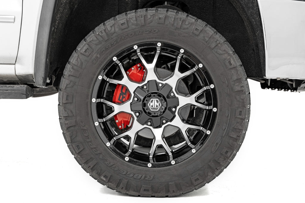 Caliper Covers | Front and Rear | Red | Chevy/GMC 1500 (19-24)