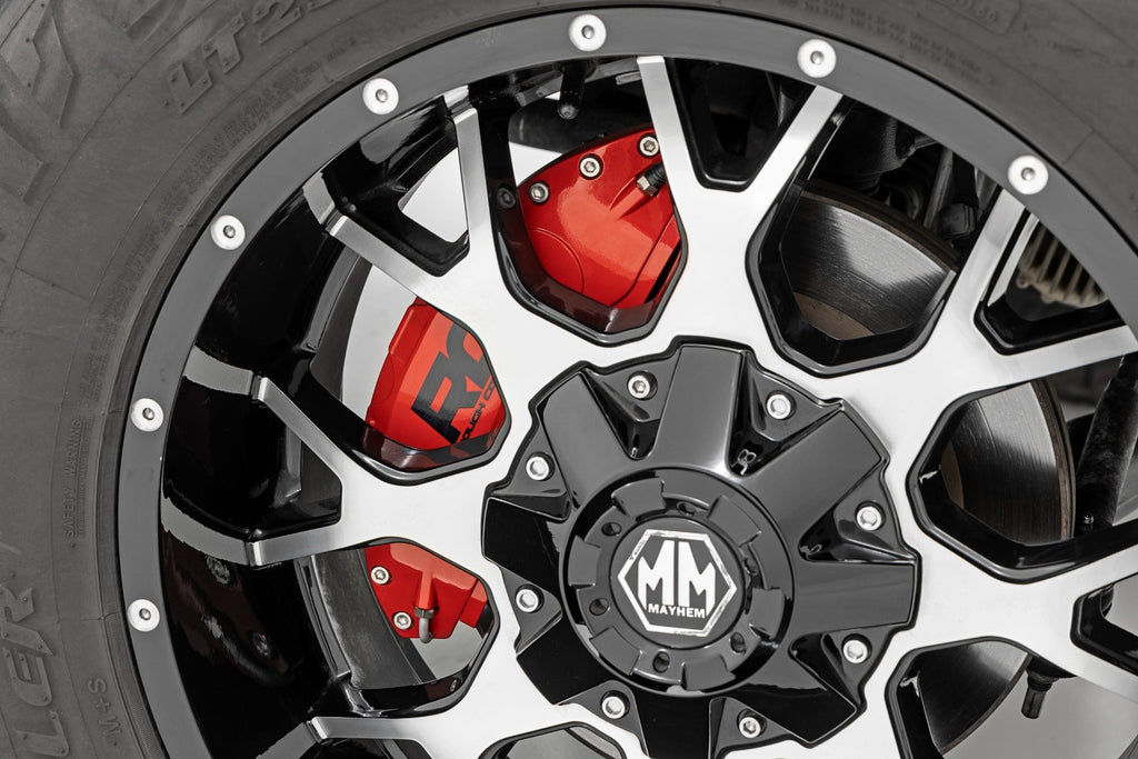 Caliper Covers | Front and Rear | Red | Sport | Jeep Gladiator JT/Wrangler JL (18-24)