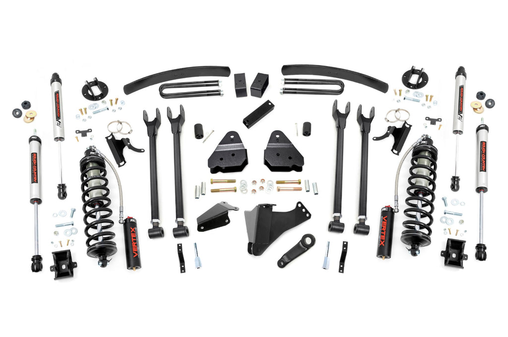 6 Inch Lift Kit  |  Gas  |  4 Link  |  OVLD  |  C/O V2 | Ford F-250/F-350 Super Duty (05-07)