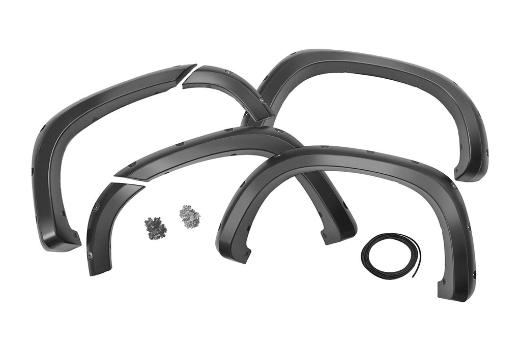 Pocket Fender Flares | G9K Satin Steel | Chevy Silverado 1500 2WD/4WD (19-21)