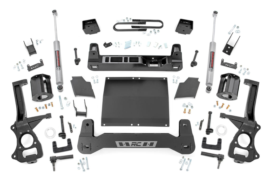 6 Inch Lift Kit | Mono Leaf Rear | Diesel | Chevy Silverado 1500 (22-24)