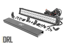 Load image into Gallery viewer, 20 Inch Chrome Series LED Light Bar | Dual Row | Amber DRL