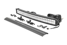 Load image into Gallery viewer, 30 Inch Chrome Series LED Light Bar | Curved | Dual Row | Cool White DRL