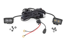Load image into Gallery viewer, 3x1.75 Inch Black Series | Yellow | LED Slim Aux | SAE Fog | Pair