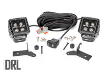 Load image into Gallery viewer, LED Light Kit | Hinge Mount | 2" Black Pair | White DRL | Jeep Gladiator JT/Wrangler JL (18-24)
