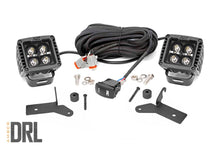 Load image into Gallery viewer, LED Light Kit | Hinge Mount | 2" Black Pair | Amber DRL | Jeep Gladiator JT/Wrangler JL (18-24)