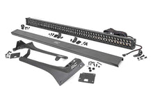 Load image into Gallery viewer, LED Light Kit | Windshield | 50" BLK Dual Row | Amber DRL | Jeep Gladiator JT/Wrangler JL (18-24)