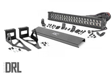 Load image into Gallery viewer, LED Light Kit | Bumper Mount | 2" Black Dual Row | White DRL | Ford F-250/F-350 Super Duty (05-07)