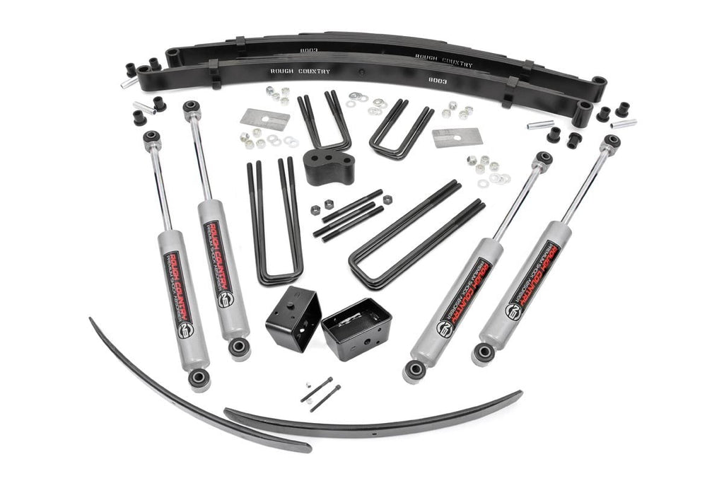4 Inch Lift Kit | Rear Blocks | Dodge/Plymouth Ramcharger (78-93)/Trailduster (78-81) 