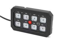 Load image into Gallery viewer, 8 Gang Switch Panel | RGB Backlit Buttons | Multifunction Modes