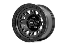 Load image into Gallery viewer, Rough Country 82 Series Wheel | One-Piece | Semi Gloss Black | 18x9 | 5x5.5 | -12mm