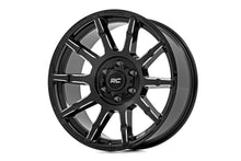 Load image into Gallery viewer, Rough Country 83 Series Wheel | One-Piece | Gloss Black | 20x9 | 8x6.5 | -12mm
