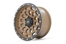 Load image into Gallery viewer, Rough Country 87 Series Wheel | Simulated Beadlock | Bronze/Black | 17x8.5 | 6x135 | +0mm