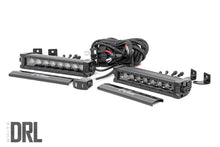 Load image into Gallery viewer, 8 Inch Black Series LED Light Bar | Single Row | Cool White DRL | Pair