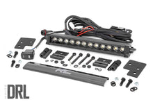 Load image into Gallery viewer, LED Light | Bumper Mount | 12" Black Single Row | White DRL | Polaris Ranger XP 1000/1000 Crew