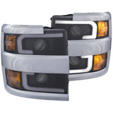 PROJECTOR HEADLIGHTS 15-19 CHEV HD