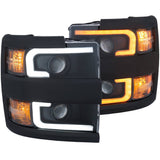 PROJECTOR HEADLIGHTS 15-19 CHEV HD