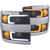 PROJECTOR HEADLIGHTS 15-19 CHEV HD