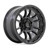 WRATH 17X8.5 6-135 0MM SATIN BLACK
