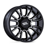LEGACY 20X9 8-6.5 +20MM GLOSS BLACK MACHINED