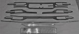 SS GRILLE/BUMPER SCREEN 22-24 GMC 1500 (SLT/AT4/AT4X) W/FRONT CAMERA