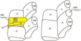 FRONT/REAR SEAT CVRS 15-20 F150 CREW