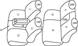 SEAT CVR GM CREW 07-13 ***CLEARANCE ITEM NON RETURNABLE***