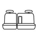 SEAT CVR GM CREW 07-13 ***CLEARANCE ITEM NON RETURNABLE***