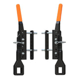 TRUTRACK TRAILER-MOUNTED SUPPORT BRACKETS WITH HANDLES