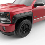 BOLT-ON LOOK FENDER FLARES 14-18 CHEV 1500 5'8