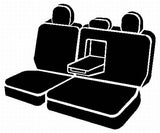 60/40 REAR SEAT COVER 22-25 F150/22-25 SUPER DUTY CREW CAB