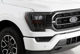CARBON FIBER HEADLIGHT COVERS 21-25 F150