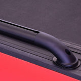 T-SLOT BLACK LOCKER SIDE BED RAILS 20-24 GM HD 6'9