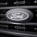 LED FRONT EMBLEM 2024 F150 W/CAMERA CUTOUT W/O WASHER