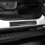 BLACK PLATINUM DOOR SILL SET 21-25 F150 REGULAR/EXTENDED CAB