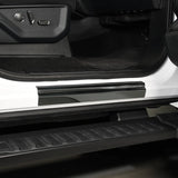 BLACK PLATINUM DOOR SILL SET 21-25 F150 CREW CAB